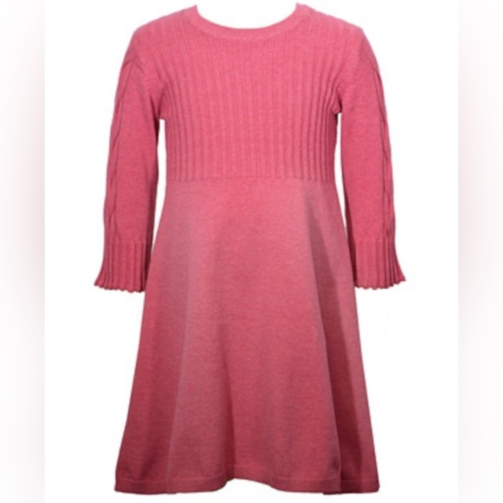 Bonnie Jean Rose Casual Knit Dress